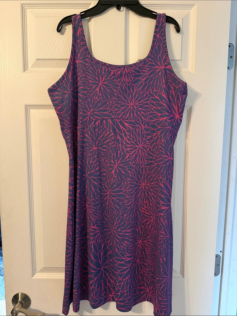 Columbia Floral Scoop-Neck Women’s Dress